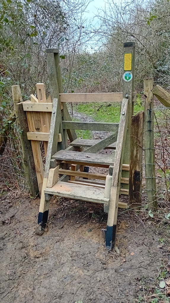 New stile in place